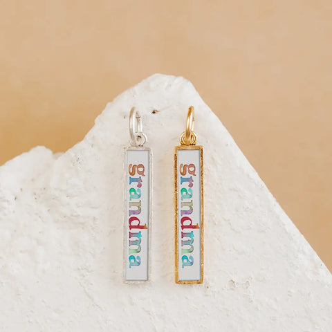 Grandma Charm Pendant Necklace