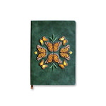 Butterfly Dance Embroidered Journal Notebook