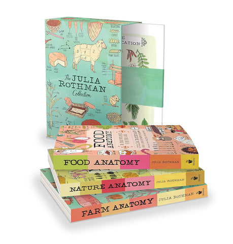 The Julia Rothman Collection: Farm Anatomy, Nature Anatomy, and Food Anatomy