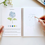 Flowers Watercolor Workbook by Emily Lex