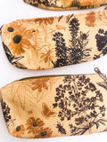 Autumn Wildflowers Pencil Pouch