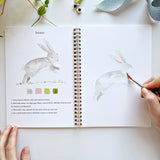 Animals Watercolor Workbook by Emily Lex