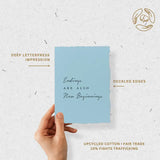 Endings Are Also New Beginnings | Encouragement Card