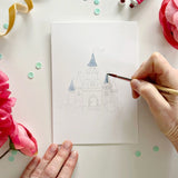 Fairytale Paintable Watercolor Notecard Set by Emily Lex