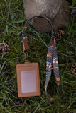 Forest Foliage Mushroom Neck Lanyard
