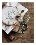 Embroidering Plants and Flowers for Beginners: 33 Plants to Stitch by Charlène Pourias