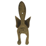 Antiqued Solid Brass Fox Door Knocker - Home Accents