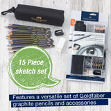 Art On the Go Graphite Sketch Set For Hobby Artists