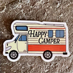 Happy Camper Van Sticker