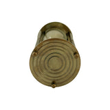Small Antiqued Vintage Brass Sand Timer