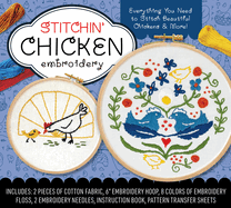 Stitchin' Chicken Embroidery Kit