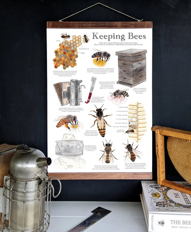 Keeping Bees Poster - 12 x 18 Poster
