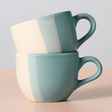 Pheeka Striped Tea Cups - Set of 2