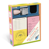 My Library Kit: Run Your Own Library at Home! Incl. Card Catalog Checkout Cards, Bookplates, Date Stamp & Inkpad - Ingram