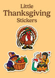 Little Thanksgiving Stickers