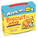 Biscuit: More 12-Book Phonics Fun!: A Box of 12 Mini-Books Featuring Short and Long Vowel Sounds for Dog Lovers - Ingram