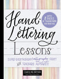 Hand-Lettering Lessons: Super Easy Modern Calligraphy + Print with Traceable Alphabets - Ingram