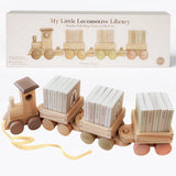 My Little Locomotive Library: Premium 15-Book Box Set with Wooden Train and Gift Box Play Track