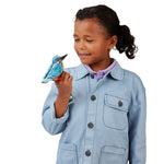 Mini Common Kingfisher Finger Puppet