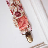Sweet Pea Light - Handmade Embroidered Pacifier Strap/Clip