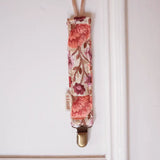 Sweet Pea Light - Handmade Embroidered Pacifier Strap/Clip