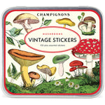 Vintage Mushrooms Stickers by Cavallini