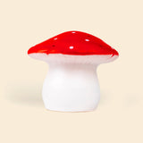 Large Red Mushroom Lamp w/ Plug