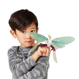 Mini Luna Moth Finger Puppet