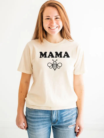 Shirt for Mom | Mama Bee T-shirt | Bee Tee | Matching Tees