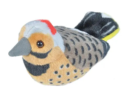 Audubon II Northern Flicker Stuffed Animal with Sound - 5"