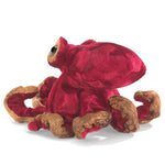 Mini Red Octopus Finger Puppet