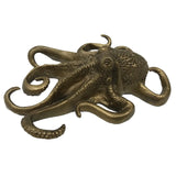 Antiqued Brass Coated Octopus Nautical
