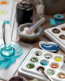 The Natural Pigment Handbook: A Maker's Guide to the Art, Stories and Recipes for Creating Paint by Lucy Mayes
