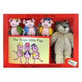 Three Little Pigs and Wolf Puppets