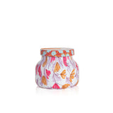 Pineapple Flower Pattern Play Petite Candle