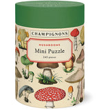 Mushrooms 240 Piece Cavallini Mini Puzzle