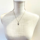 Antique Whispering Raven Pendant Necklace