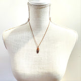 Antique Whispering Raven Pendant Necklace