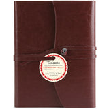 5"x7" Toscana Handmade Italian Leather Journal (Red or Brown)