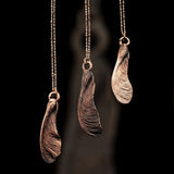 Copper Samara Seed Necklace