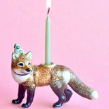 Heirloom Porcelain Cake Topper | Red Fox