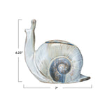 Stoneware Snail Vase/Planter (Each One Will Vary)
