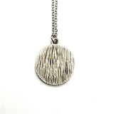 Sunlit Bloom Pendant Necklace - Sunflower Medallion