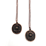 Thistle Necklace - Antique