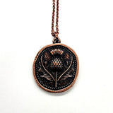 Thistle Necklace - Antique