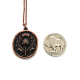 Thistle Necklace - Antique