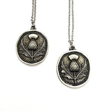 Thistle Necklace - Antique