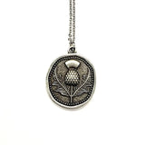 Thistle Necklace - Antique