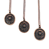 Thistle Necklace - Antique
