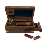 Wax Seal Kit in Wooden Box, 5-1/2"